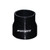 Straight Transition Coupler, Black, Silicone, 2.5" to 3" | MMAMMCP-2530BK