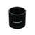 Straight Coupler, Black, Silicone, 2.5" | MMAMMCP-25SBK