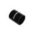 Straight Coupler, Black, Silicone, 2.25" | MMAMMCP-225SBK