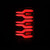 AlphaRex-LED Taillights Black | REX630040