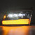 AlphaRex-LED Projector Headlights Plank Style Design Midnight Black | REX880541