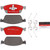 XTRA Severe Duty Disc Brake Pad Set | BBBP24157SD