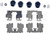Disc Brake Hardware Kit | DORHW13815