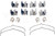 Disc Brake Hardware Kit | DORHW6180