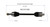 Acura CV Axle Assembly  - Front Right | GSPNCV21025