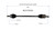 Kia (2.4) CV Axle Assembly  - Front Right | GSPNCV75034