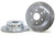 Baer Brakes Claw Performance Rotors, Rear | BAE55133-020