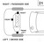 Engine Mount Right Lower | 62M2548