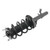 Quick-Strut Front Right Suspension Strut and Coil Spring Assembly | MON173429