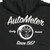 Zip Hoodie, Adult Xlarge, Black, 'Vintage' | AUM0448XL