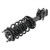 Quick-Strut Front Left Suspension Strut and Coil Spring Assembly | MON173441
