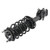 Quick-Strut Front Left Suspension Strut and Coil Spring Assembly | MON173441