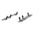RidgeStep 6-1/2" x 91" Black Steel Running Boards, Select Ford F-Series Crew | AOR2055519