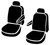 TR40 Series - Wrangler Saddleblanket Custom Fit Front Seat Cover - Gray | 947TR47-37 GRAY