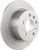 Premium UV Coated Rear Brake Rotor | BBB08.1395.40