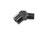 Fuel pressure gauge adapter, 1/8" NPT Female to 1/8" NPT Male, 45º - black | RHP915-02-2