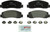 QuietCast Semi-Metallic Front Brake Pad Set | BOSBP1333