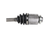07-11 Mitsubishi Outlander (3.0 - FWD) CV Axle Assembly  - Front Right | GSPNCV51072