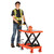 1,100 lb Capacity SLC Series Hydraulic Scissor Lift Cart | SWX190968