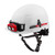 BOLT White Front Brim Performance Helmet - Type 2, Class E | MET48-73-1321C