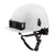BOLT White Front Brim Performance Helmet - Type 2, Class E | MET48-73-1321C