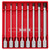 8pc 3/8” Drive Long Hex Bit Socket Set - SAE | MET48-22-9546