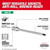 3/8" Drive T47 Long TORX Bit Socket | MET45-34-1070