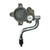 New Power Steering Pump with Pipe | EPS6169PX