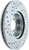 Select Sport Drilled and Slotted Brake Rotor, Front Left | STE227.45069L
