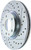 Select Sport Drilled and Slotted Brake Rotor, Front Left | STE227.45069L