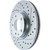Select Sport Drilled and Slotted Brake Rotor, Front Left | STE227.45069L