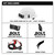 BOLT White Full Brim Hard Hat w/4pt Ratcheting Suspension - Type 1, Class E | MET48-73-1101C