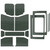 Wrangler JL 4-Door - Gray Original Finish Complete Headliner Kit | 52D50179