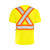 Hi-Vis Polyester T-Shirt, Yellow, X-Large | WLSTT1YXL