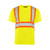 Hi-Vis Polyester T-Shirt, Yellow, 5X-Large | WLSTT1Y5XL