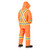 Hi-Vis FR Jacket - PU Stretch - 100% Waterproof - Detachable Hood - Hi-Vis Orange - L | SWXV3520150-L