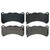 QuickStop Front Disc Brake Pad Set Semi-Metallic | WAGZX1365