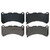 QuickStop Front Disc Brake Pad Set Semi-Metallic | WAGZX1365