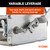Hand-Crank 2-Speed Winch, 3,800 lbs, 15.8:1 Low Gear Ratio, 9.6" Handle | CRT29538