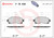 PRIME Low-Met Disc Brake Pad Set | BBBP78028