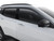 Low Profile Ventvisor Deflector, Smoke with Chrome Trim, Outside Mount, Set of 4 | 98H2884065