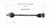 Volkswagen CV Axle Assembly  - Front Right | GSPNCV72167