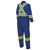 FR-Tech Hi-Vis 88/12 7 oz FR/ARC-Rated Coveralls - Leg Zippers - Royal Blue - 50 - Tall | SWXV254051T-50