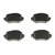 Premium NAO Ceramic OE Equivalent Pad | BBBP85135N