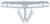 Fender/Splash Shield W Type Clips | DOR963-158D