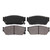 QuickStop Front Disc Brake Pad Set Semi-Metallic | WAGZX276