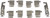 Disc Brake Hardware Kit | DORHW6184