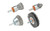 3X1/4" Mtd Wheel Brush, Stst | 89513C173