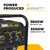 3,800/3,000W Gas Powered 120V Portable Generator w/212cc Recoil Engine | 30ABE3800