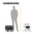 3,800/3,000W Gas Powered 120V Portable Generator w/212cc Recoil Engine | 30ABE3800